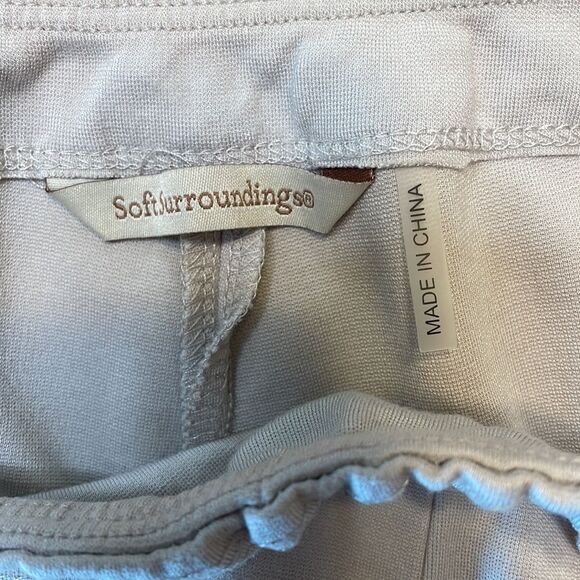 Soft Surroundings Skinny Stretch Pants Tan - Picture 6 of 6